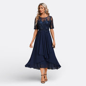 Mariana - Vestido de encaje y manga corta